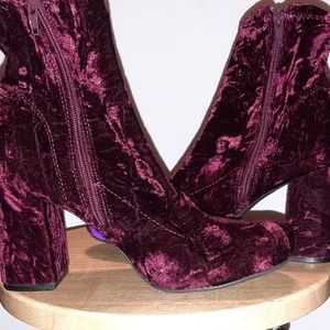 MIA velvet bootie